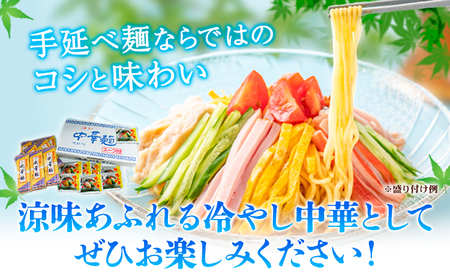冷やし中華麺 1袋2食分×9袋 18食 麺工房さかもと《30日以内に発送予定(土日祝除く)》岡山県 浅口市 送料無料