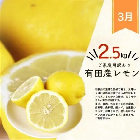 【発送月固定定期便】紀州和歌山産旬のご家庭用柑橘セット(みかん・不知火・レモン)全3回【配送不可地域：離島】【4005768】