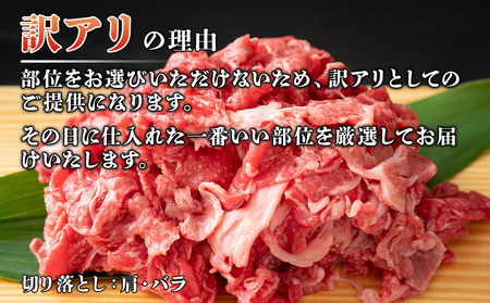 博多和牛切り落とし 1kg(500g×2p） お取り寄せグルメ お取り寄せ 福岡 お土産 九州 福岡土産 取り寄せ グルメ 福岡県