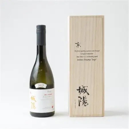 日本酒「城陽」純米大吟醸40五百万石 PREMIUM　720ml_酒・アルコール 純米大吟醸 日本酒 sake サケ_【1456159】