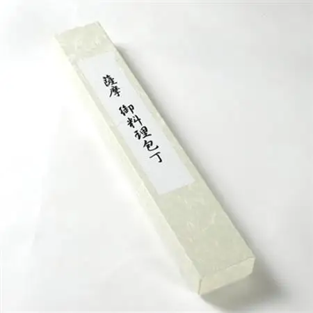 伝統工芸 包丁 薩摩守 大 18cm 三徳包丁 文化包丁 ステンレス E0-3_装飾品・工芸品     雑貨・日用品 包丁 キッチン用品 _【配送不可地域：離島・沖縄県】【1166424】