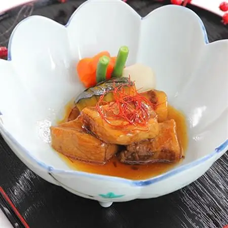 老舗料理店の味【鹿籠豚(かごぶた)の角煮】 元祖黒豚 一福 鹿児島 枕崎産 A3-316_肉  豚肉   惣菜・加工品   _【配送不可地域：離島】【1166529】