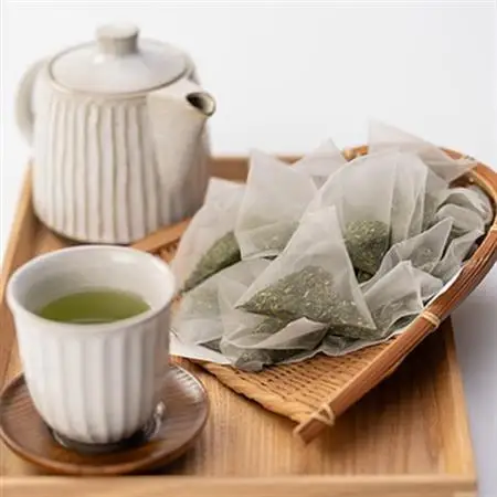 「天然玉露あさつゆ」緑茶ティーバッグ(5g×25P)×6袋　水出し・お湯両用タイプ A8-86_鹿児島茶 緑茶 かごしま茶 一番茶 特上 煎茶 セット 人気 ティーバッグ 香り高い 深い味わい お茶 旨み 甘み 国産 お取り寄せ 茶 鹿児島県 枕崎市 送料無料_【配送不可地域：離島】【1440012】