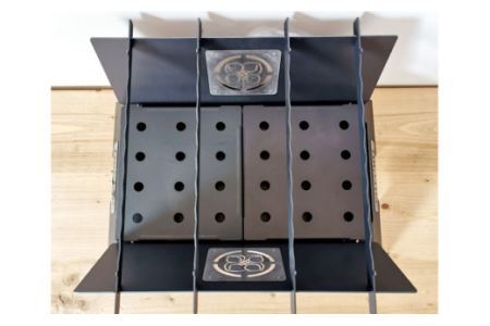 ももいろクローバーZ×焚き火台 cacomi black fire コラボグッズ 1台 ももクロ キャンプ BBQ [2575]