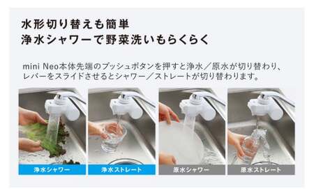 takagi 蛇口直結型浄水器 miniNeo【ブラック】 | 福岡県北九州市