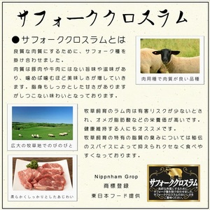 無添加特製ジンギスカン サフォーク種ラム肩ロース 800g ※着日指定不可 【 ふるさと納税 人気 おすすめ ランキング 肉 羊肉 ラム肉 ジンギスカン サフォーク種 肩ロース オーストラリア産 無添加 冷凍 北海道 網走市 送料無料 】 ABX047