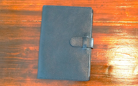 本革製手帳型iPad miniカバー （iPad mini６用）ブラウン  F6L-389