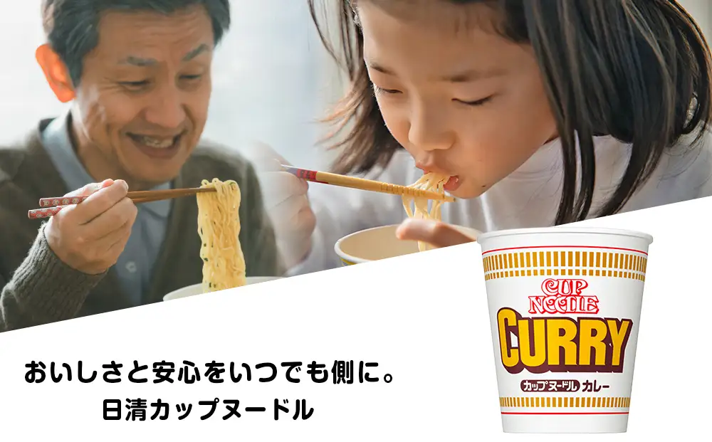 【定期便3か月】日清 カレーヌードル★1箱（20食入）