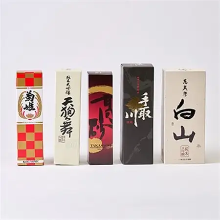 【白山の地酒】五蔵【高砂・菊姫・萬歳楽・天狗舞・手取川】呑み比べセットC_酒・アルコール 純米大吟醸 日本酒 sake サケ  酒・アルコール  日本酒 sake サケ_【1037402】