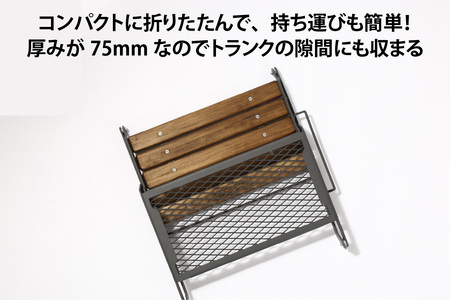 DVERG×NATURE TONES ドベルグ×ネイチャートーンズ リトルブレイクスタンド L 「ブラック」 [E-128006_01] / キャンプ キャンプ