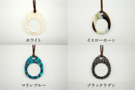 ＜KISSO＞Pendant Loupe_egA ブラックラデン