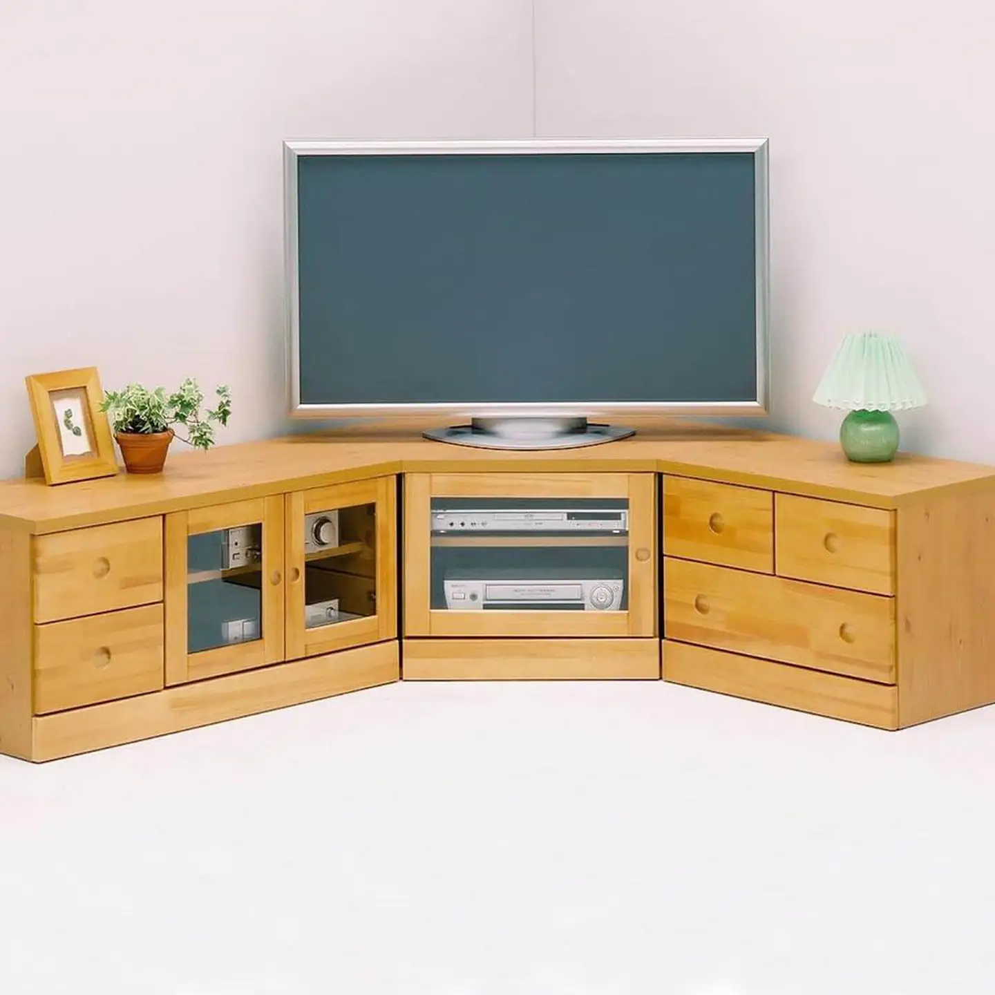 コーナーテレビボードセット フェアリー【諸富家具】：C261-004