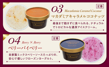 ハンデルスベーゲン 無添加 アイスクリーム 食べ比べ 定番6個セット 濃厚 北海道牛乳 高級カップ スイーツ ギフト 詰め合わせ 人気 おすすめ 送料無料 バニラ ベリー ヨーグルト ピスタチオ あまおう チョコミント｜神奈川県 横浜市 AHR0001