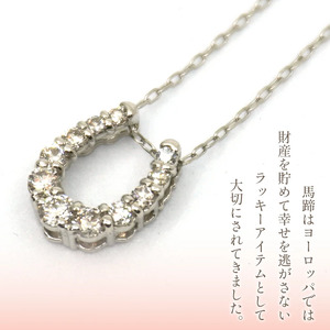 プラチナ　ダイヤ　ﾊﾞﾃｲ　0.5ｃｔ　ネックレス　管理番号254965　×1本 218-017