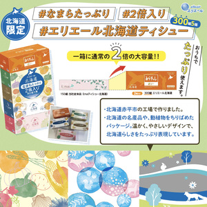定期便 3ヵ月連続お届け エリエール 収納に便利 コンパクト 〈アソート〉 なまらたっぷり 大容量 トイレットペーパー ティッシュ トイレ ボックスティッシュ ひとり暮らし 紙 常備品 消耗品 日用品 生活必需品
