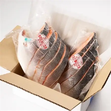 無添加甘塩仕立て 銀鮭半身切身 約1kg_魚介・海産物 鮭・サーモン 鮮魚 さけ サケ さーもん_【配送不可地域：離島】【1461696】