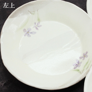 【栃木県共通返礼品・益子町産】益子焼(深皿/花) 
