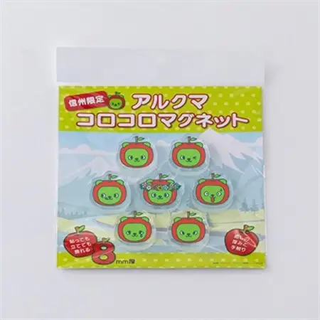【長野県PRキャラクター】アルクマ コロコロマグネット 7種セット_雑貨     雑貨・日用品 ご当地キャラクター  _【配送不可地域：沖縄県】【1465029】