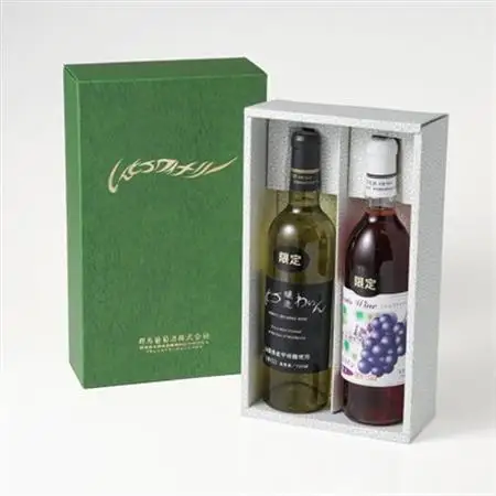 【ワイン】しんとうワイナリーの甲州辛口白ワイン(限定)と巨峰ワイン(限定)2本セット_酒・アルコール 白ワイン ワイン   酒・アルコール  ワイン _【1370170】