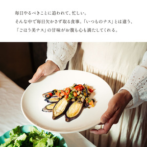 トロ～リ長ナスと国産白ゴマセット 