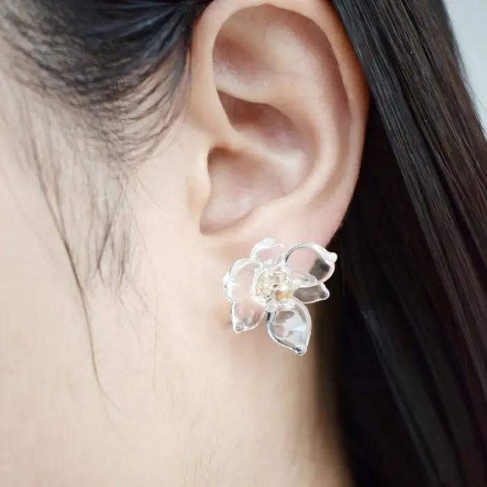 ピアス iriser ミズアオイ ｜ ピアス アクセサリー レディース