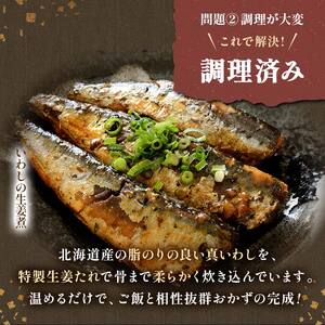 釧路おが和 北の煮魚セット セット 常温保存 小分け 常温 北海道 北海道産 備蓄 海鮮 海産 魚 煮魚 F4F-2470