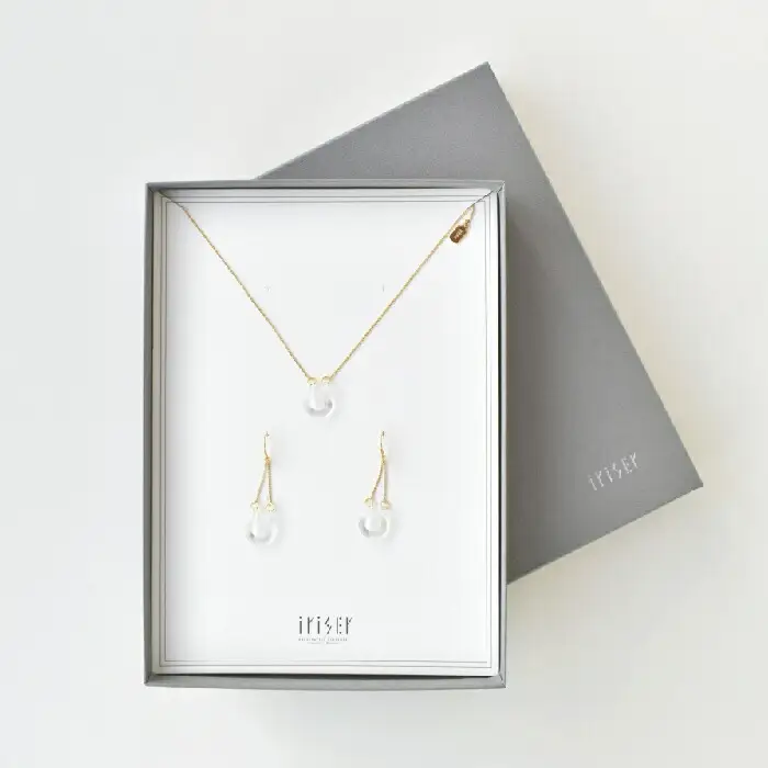 ネックレス・ピアスセット iriser ていてつ ｜ ネックレス・ピアス