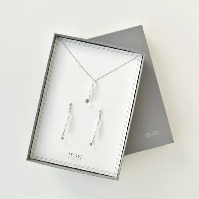 ネックレス・ピアスセット iriser アンフィニ ｜ ネックレス・ピアス