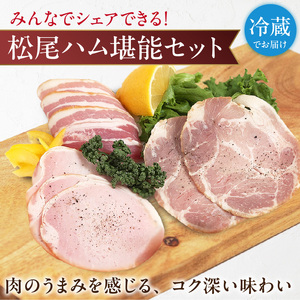 松尾ハムセットC（ロースハム・ベーコン・焼豚　計13パック）_大正4年創業 傳承手拵ハム 松尾ハム セット C ロースハム ベーコン 焼豚 詰め合わせ グルメ ハム 加工品 豚肉 小分け 簡単調理 おつまみ ご飯のお供 お弁当 お取り寄せ お取り寄せグルメ 福岡県 久留米市 送料無料 〔Ax214〕