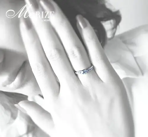 指輪 天然ホワイト ダイヤモンド 0.25ct SIクラス Genevieveジュヌヴィエーヴ【プラチナ950】r-185（KRP）M97-1410