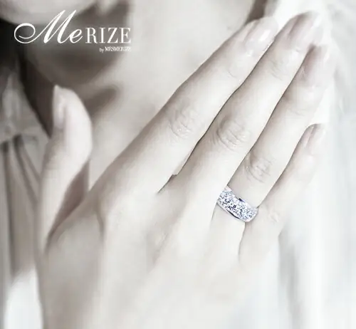 指輪 天然 ダイヤモンド 0.5ct パヴェ SIクラス Mathilde マチルド【プラチナ950】r-179（KRP）O7-1410