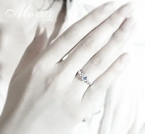 指輪 天然ダイヤモンド 0.35ct SIクラス Sylvie シルヴィー【プラチナ950】r-183（KRP）O27-1410