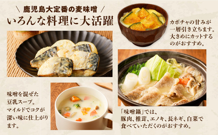 【 5営業日以内に発送 】「 かねよみそしょうゆ 」 薩摩 みそ 1kg×3個 K058-014 調味料 スピード配送 最短 すぐ届く お急ぎ