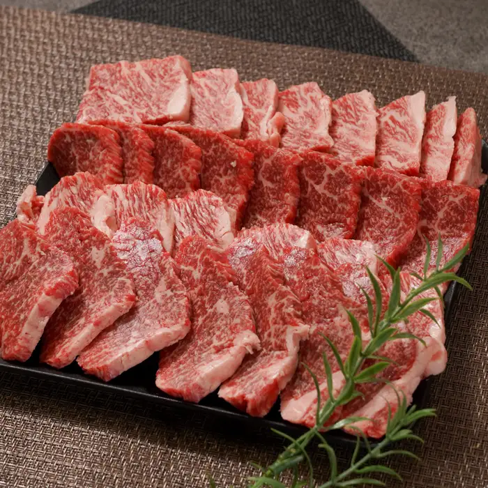淡路島産黒毛和牛 『特選』モモバラ 焼肉用 500g【A5神戸牛】  焼肉