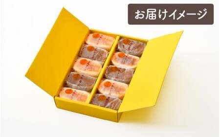 [009-a002] 港町半熟チーズケーキ 計10個 （プレーン5個、ショコラ5個）