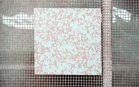 TILE ART Terra Collection ピンク(S) 瑞浪市 / TILEmade タイル アート インテリア [AZCD005]