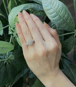 【ふるなび限定】【一点もの】Pt900　ダイヤモンド（0.302ct）リング　FR3　K05066-H　FN-Limited-SP