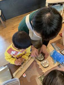 子どもも大人も楽しめる！ひこにゃん巻き寿司体験と、地元産食材を使ったBランチコース！（１名様分）