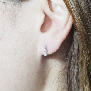 プラチナ 0.20ct グラデーションラインピアス  PT850 プラチナ ダイヤモンド ピアス ダイヤ0.10ct×2 カラット レディース 天然ダイヤモンド プラチナ850 ジュエリー アクセサリー 山梨県 甲斐市 BQ-43