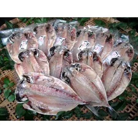 【毎月定期便】真あじ　天日干しひもの　詰合せ(18枚入)全6回_魚介・海産物  干物   定期便 定期便  _【配送不可地域：離島】【4007826】