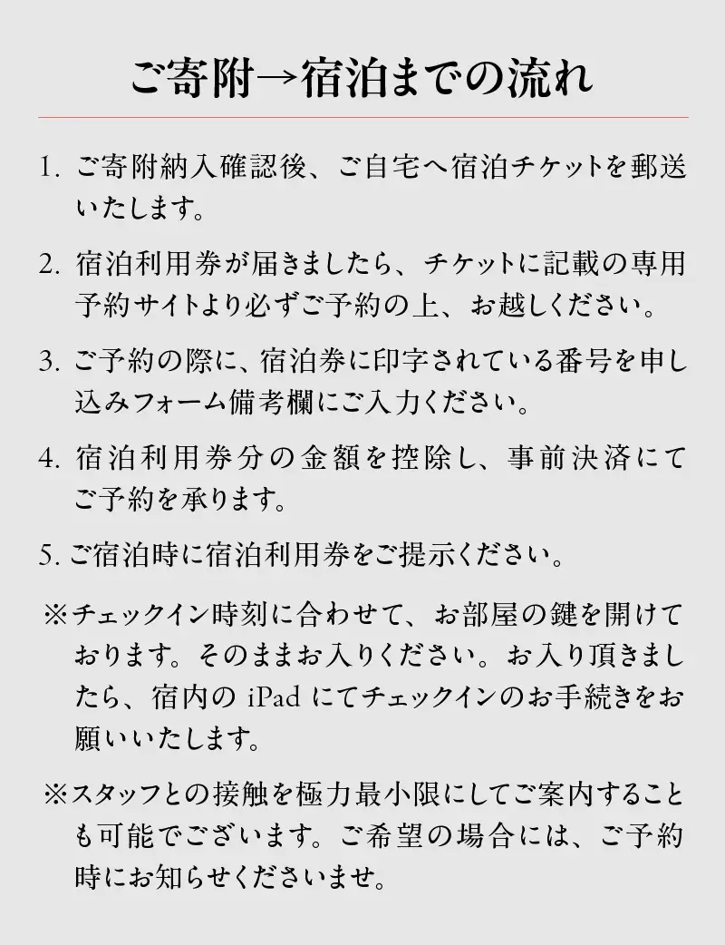 古民家宿るうふ蔦之家 ご宿泊ギフト券 5万円分（LOF）G67-1320