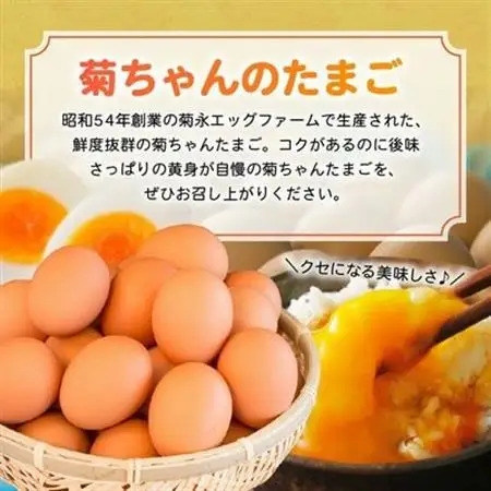 菊ちゃんのたまご10個入×6パック【配送不可地域：離島】【1185775】
