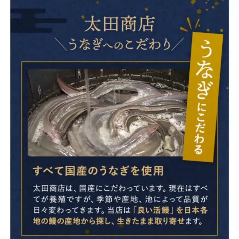 【3カ月定期便】【交互にお届け】国産うなぎ蒲焼 (2本) タレ付×2回　国産うなぎ白焼 (2本) 醤油・わさび付き×1回 / 定期便 毎月お届け 和歌山 田辺市 国産 国産うなぎ 国産鰻 うなぎ 鰻 鰻丼 うな丼 土用の丑の日【ots030-tk】 