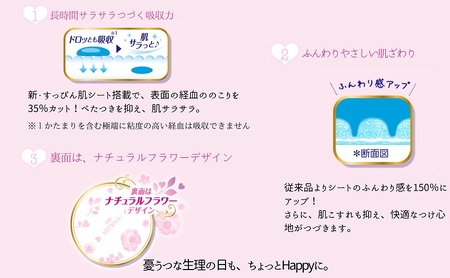ソフィ はだおもい 多い昼用羽なし 32枚×９ 日用品 生理用品 ナプキン スリム ユニチャーム