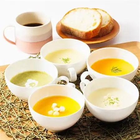 【冷凍小5種:各300g】濱くんちのお野菜をふんだんに使った野菜ポタージュスープセット　簡単便利品!【配送不可地域：離島】【1475089】