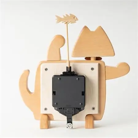 【振り子時計】猫の時間【ハンドメイド】【1454482】
