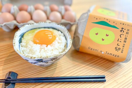 【南小国町産】平飼い養鶏で育った「おぐにん卵」 32個（30個+割れ補償2個）