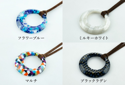 ＜KISSO＞Pendant Glass Holder_Circle ブラックラデン