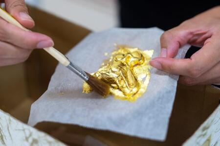 工房見学＆金箔押し体験（２名様分）