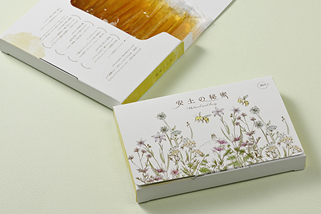 「安土の秘蜜」国産（滋賀県産）純粋はちみつ  6g×30本【BO04W】 はちみつ 純粋 小分け